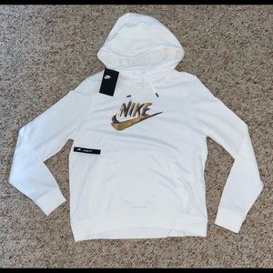 NWT white Nike hoodie